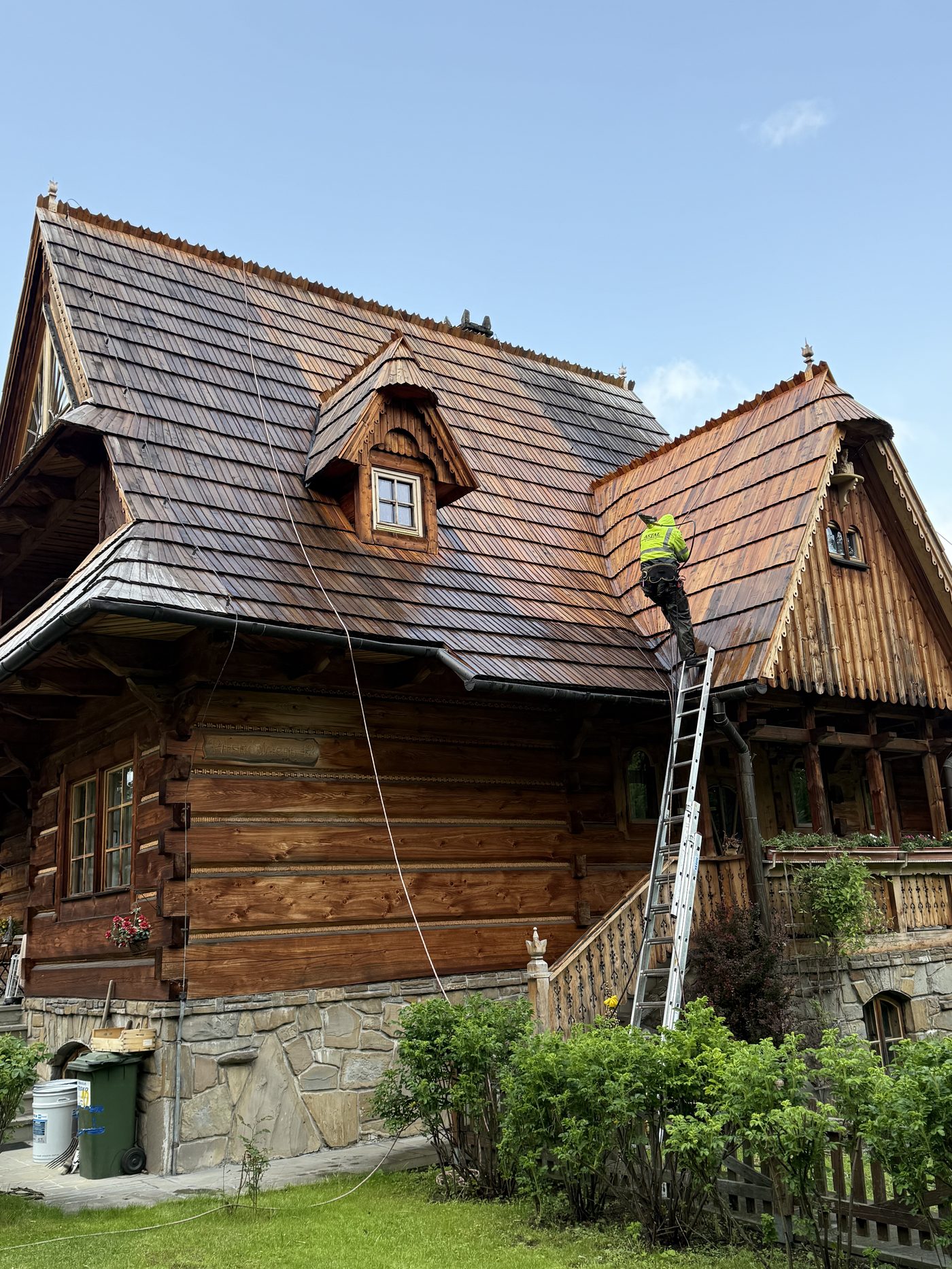 Malowanie dachu, Małopolska